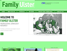 Tablet Screenshot of familyulster.com